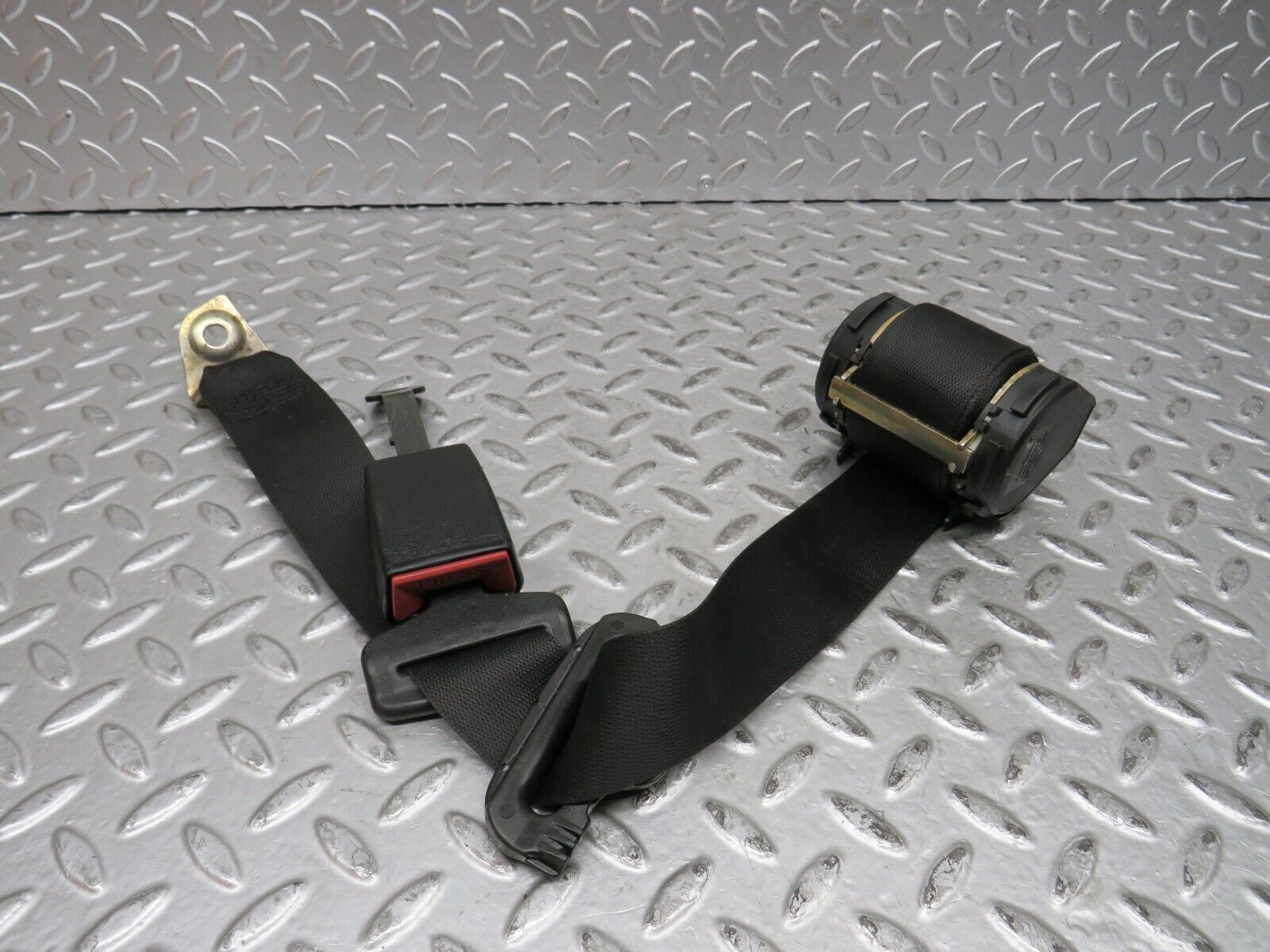 29160 Mercedes-Benz C124 320CE Seat Belt With Buckle Rear Left 1248601486