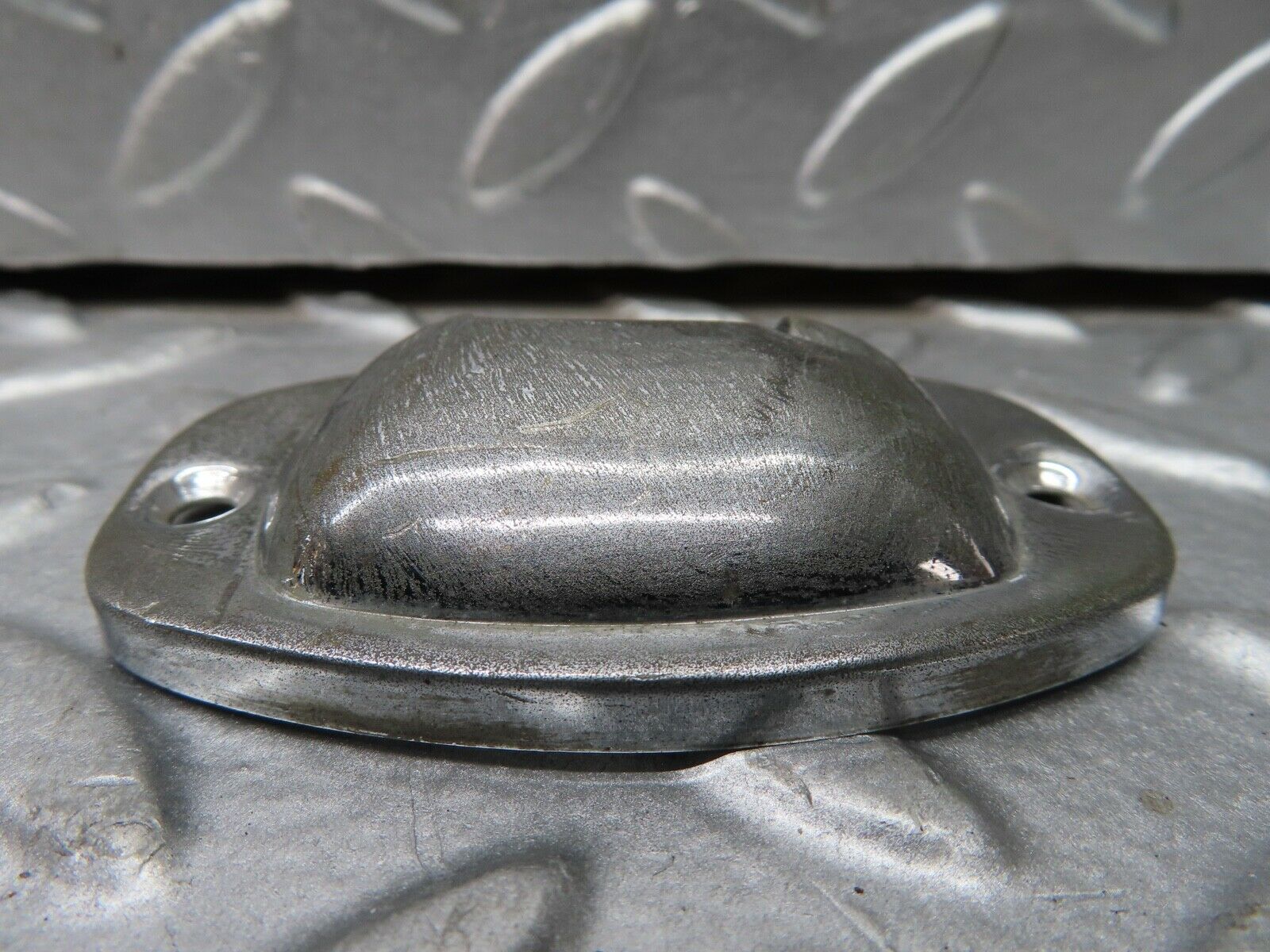 18685 Mercedes-Benz W120 W121 Ponton number Plate Light Chrome Cover