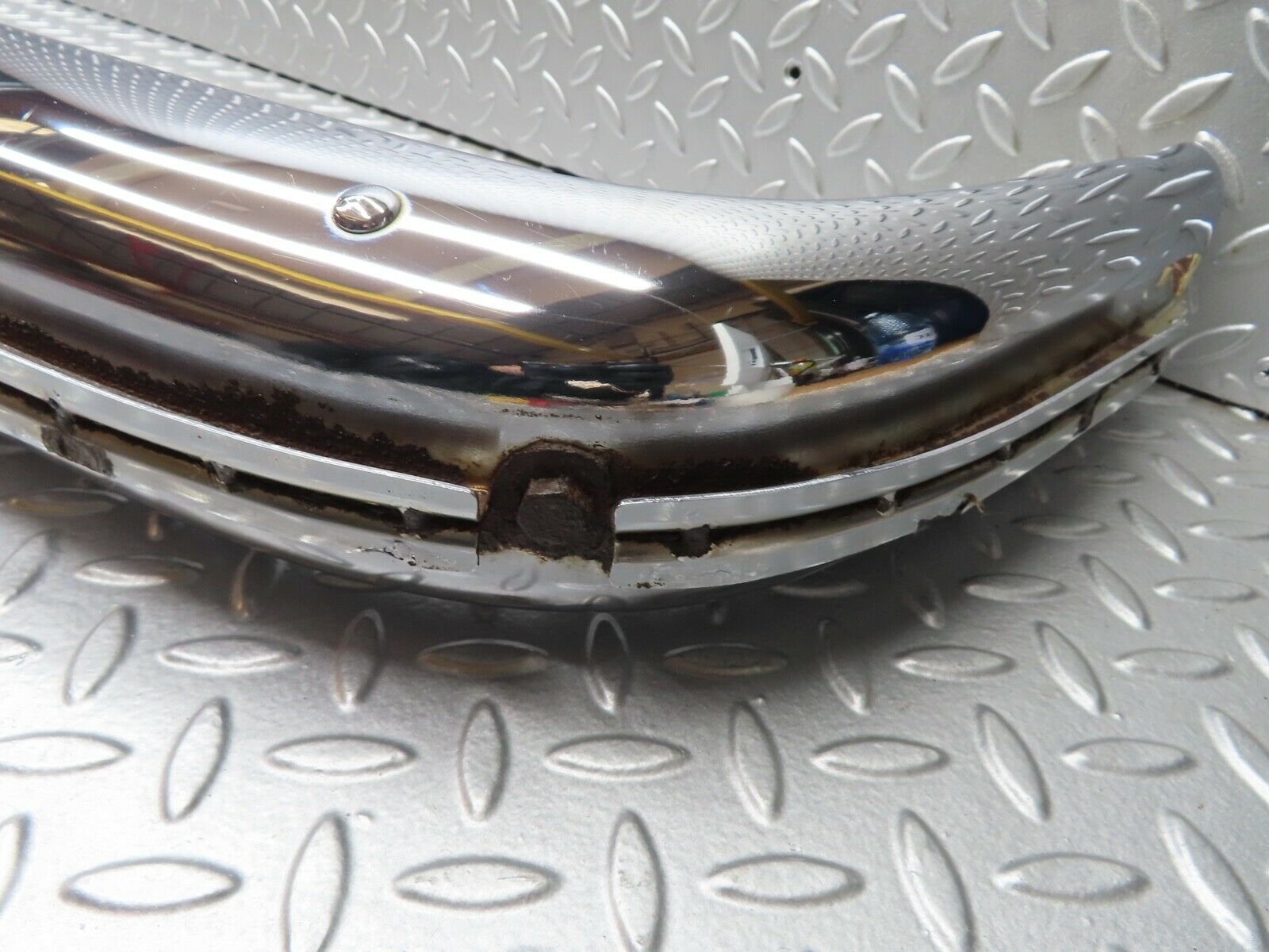 20474 Mercedes-Benz W114 280CE Coupe Front Chrome Bumper 1158802270