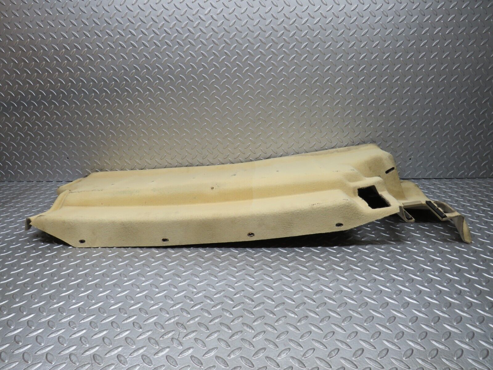 38280 Mercedes-Benz R129 280SL Coupe Fuel Tank Cover Carpet Beige 1296900098