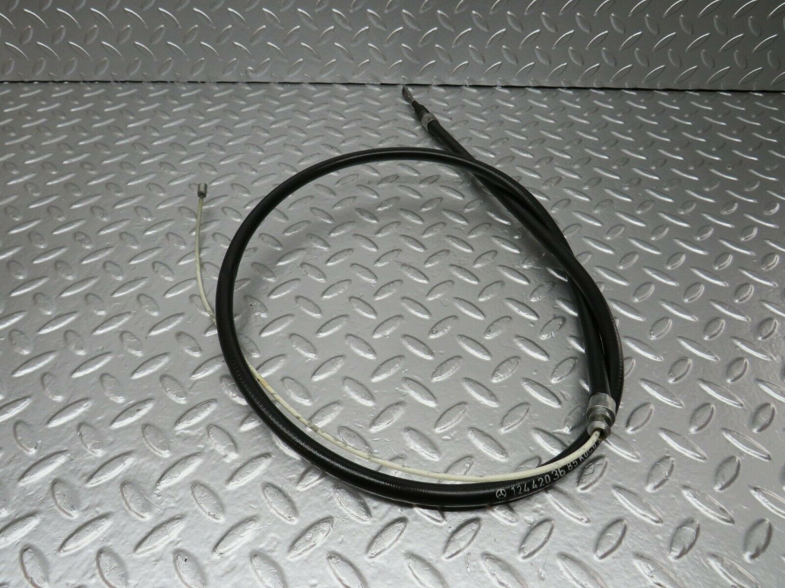 24418 Mercedes-Benz S124 220TE Wagon Handbrake Cable 1244203685