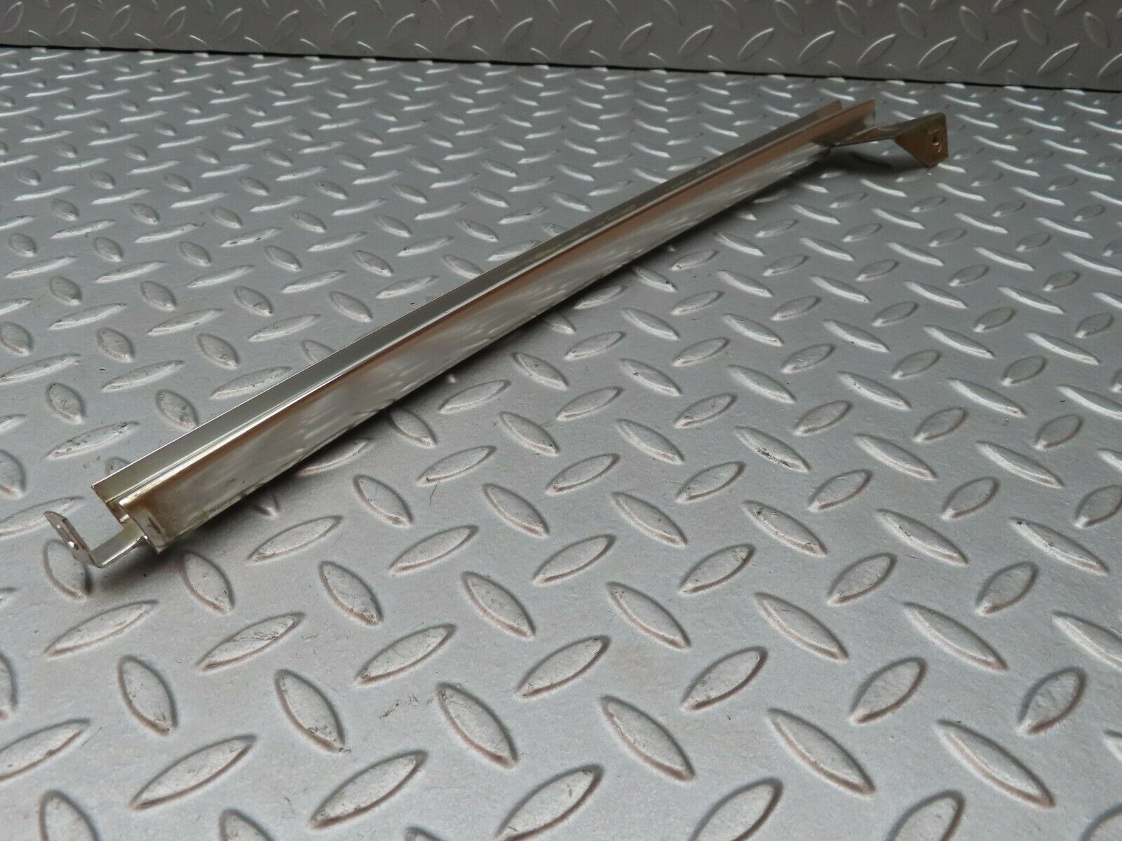 4298 Mercedes-Benz W123 230E Rear Left Chrome Window Channel