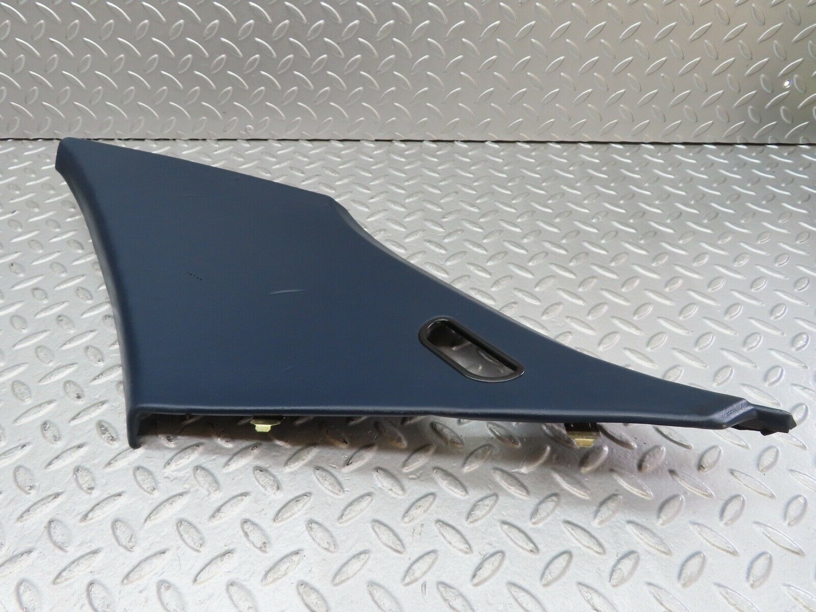 16813 Mercedes-Benz C123 280CE Coupe C Pillar Cover Right Side Blue 1236950644