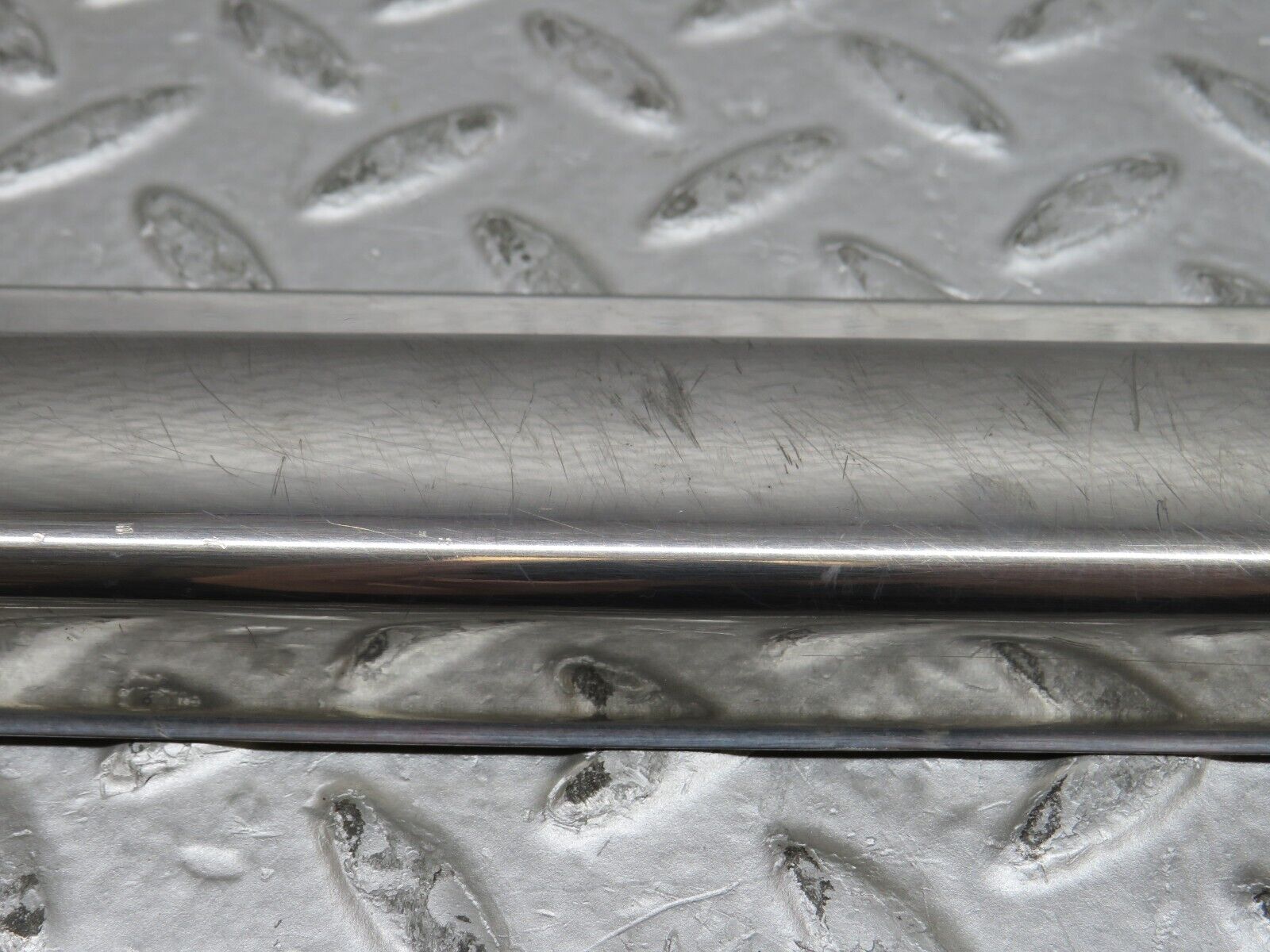 37384 Mercedes-Benz W109 300SEL Rear Left Door Sill Chrome