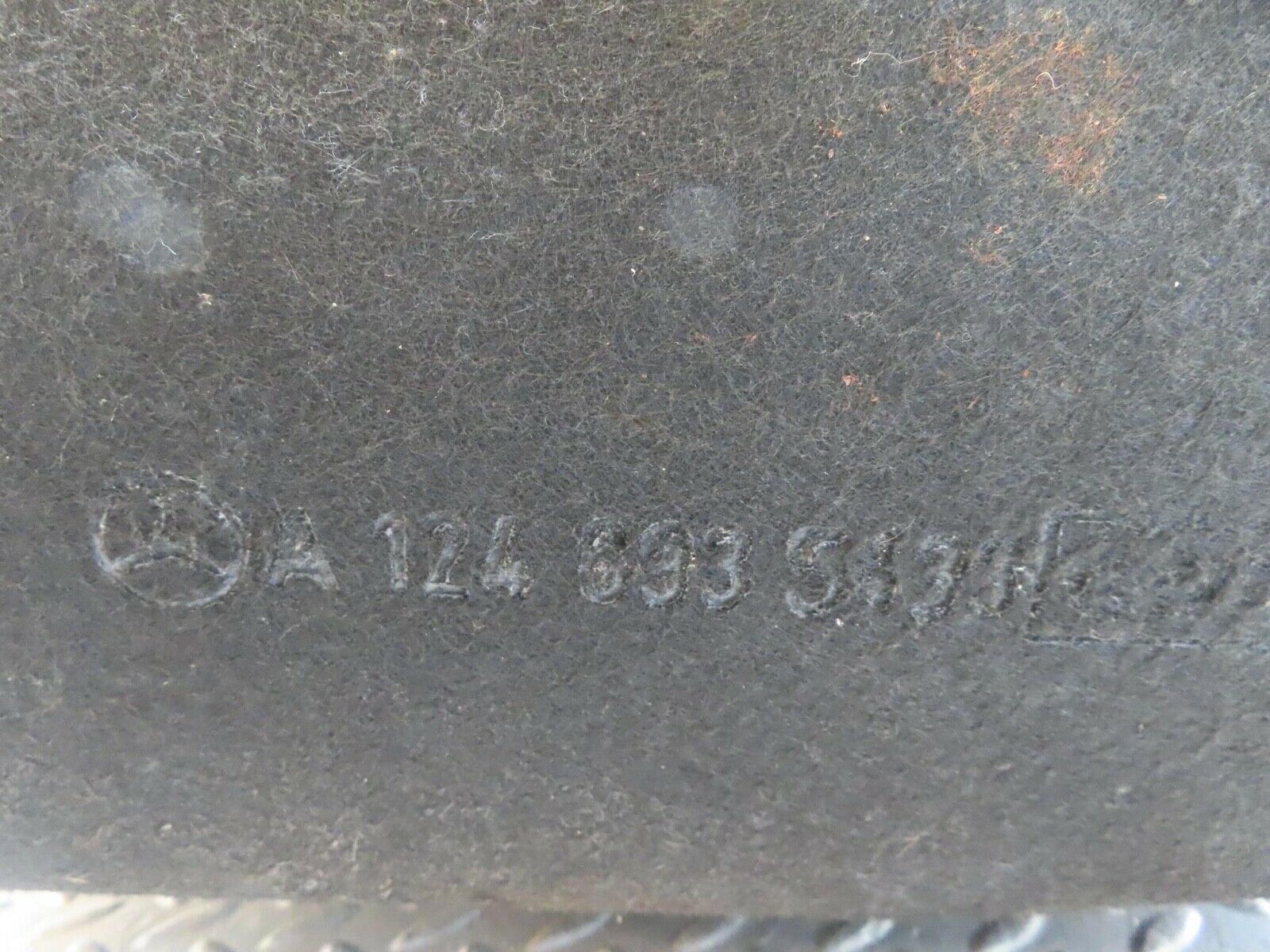 16482 Mercedes-Benz W124 260E Trunk Panel Cover Right 1246935433