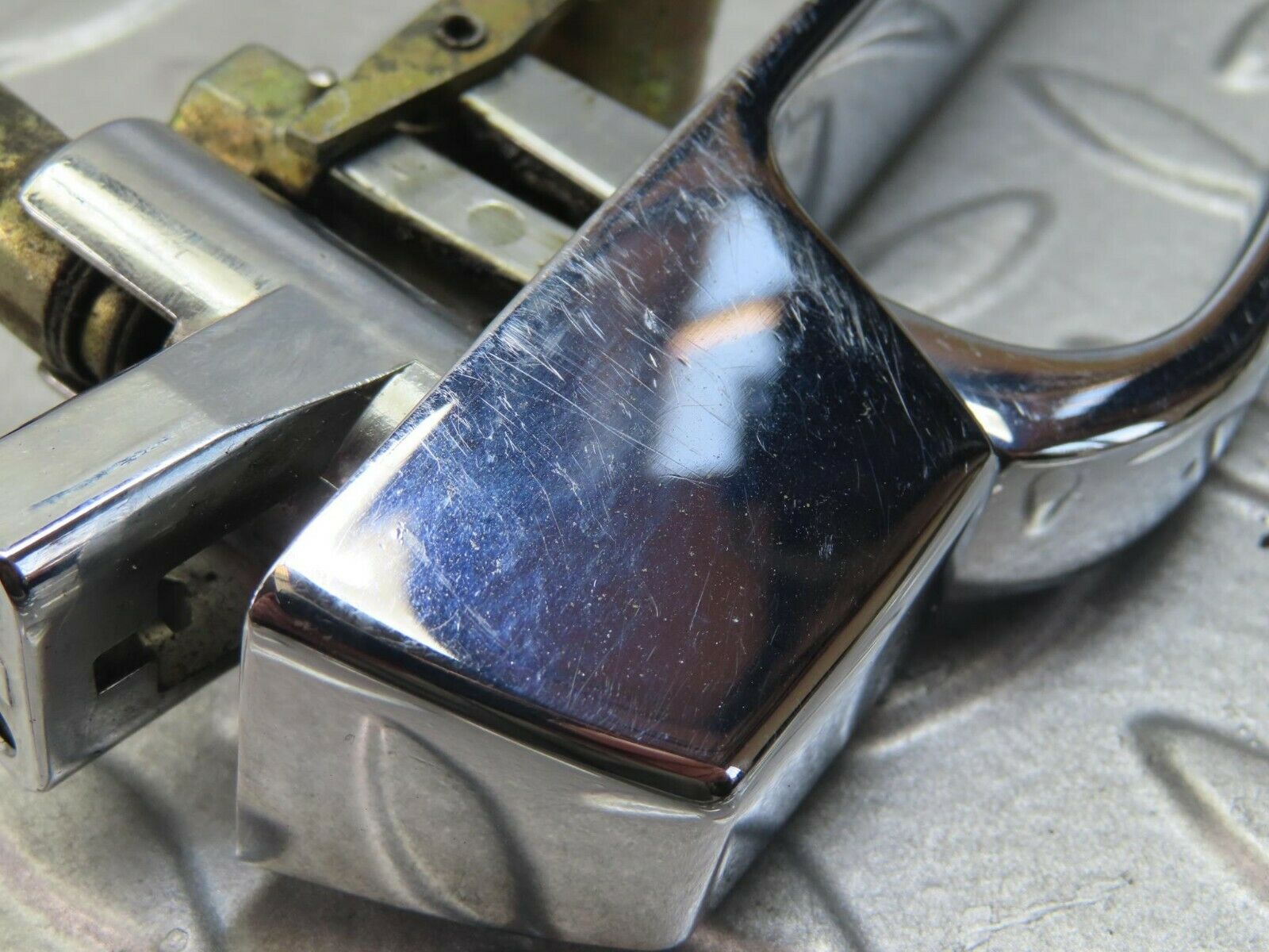 8750 Mercedes-Benz W116 Chrome Door Handle Rear Right 1167600059