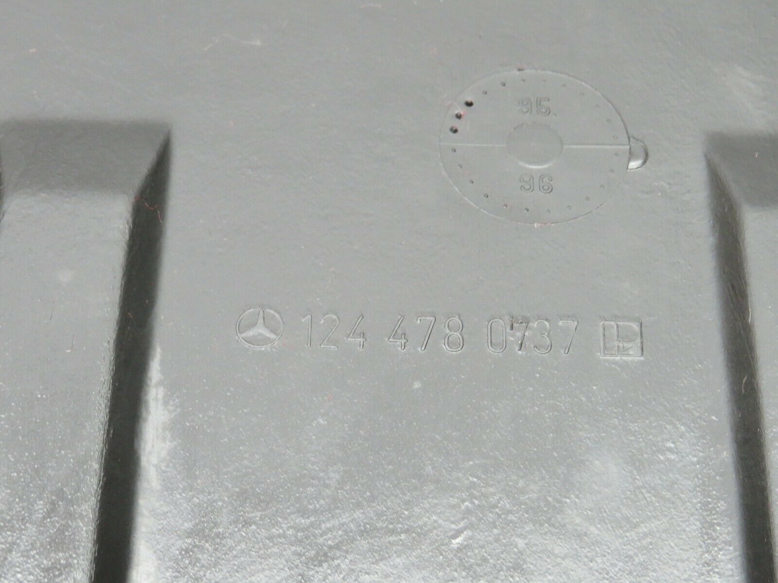 22497 Mercedes-Benz C124 E220 Coupe Fuel Pump Protective Cover 1244780737