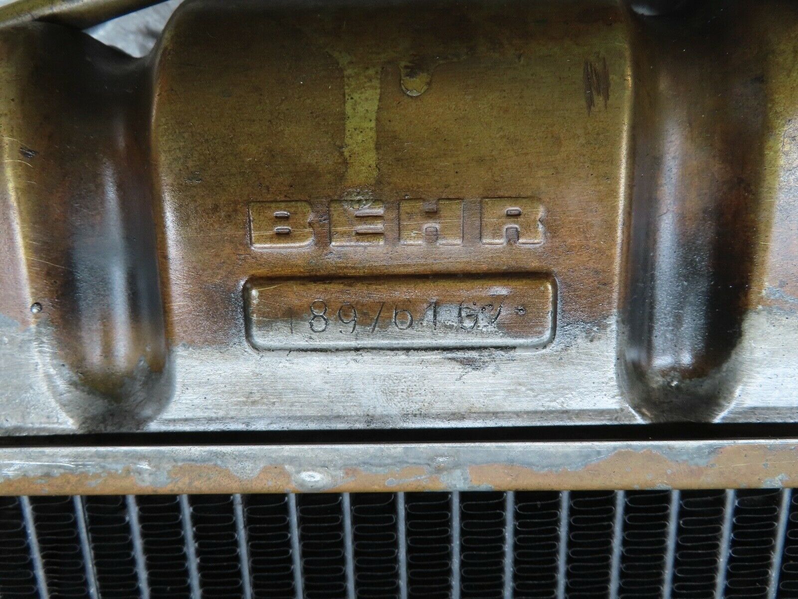 18871 Mercedes-Benz W121 190b Ponton Radiator Behr