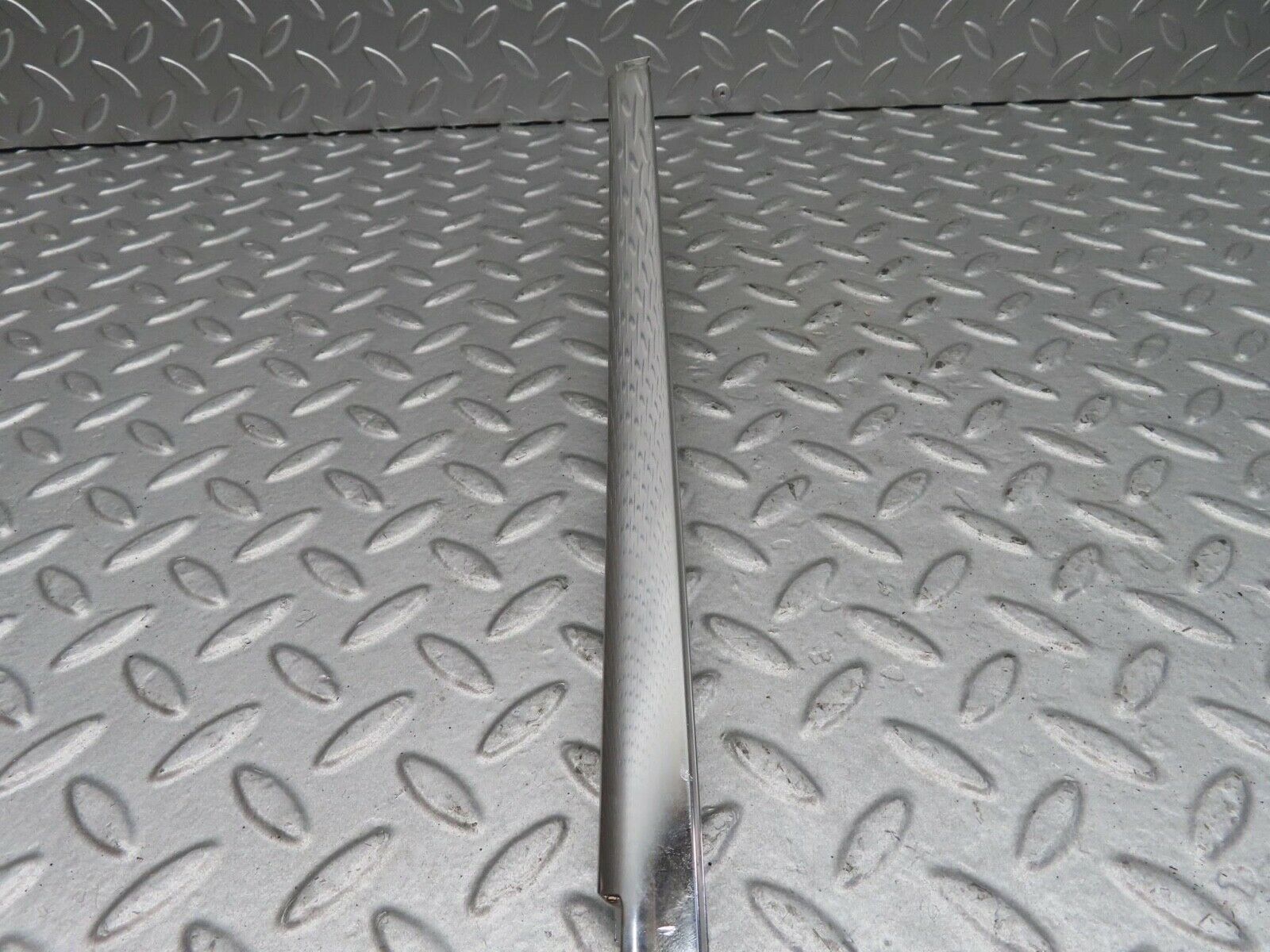 14329 Mercedes-Benz W116 350SE Rear Left Door Rear Chrome Window Channel