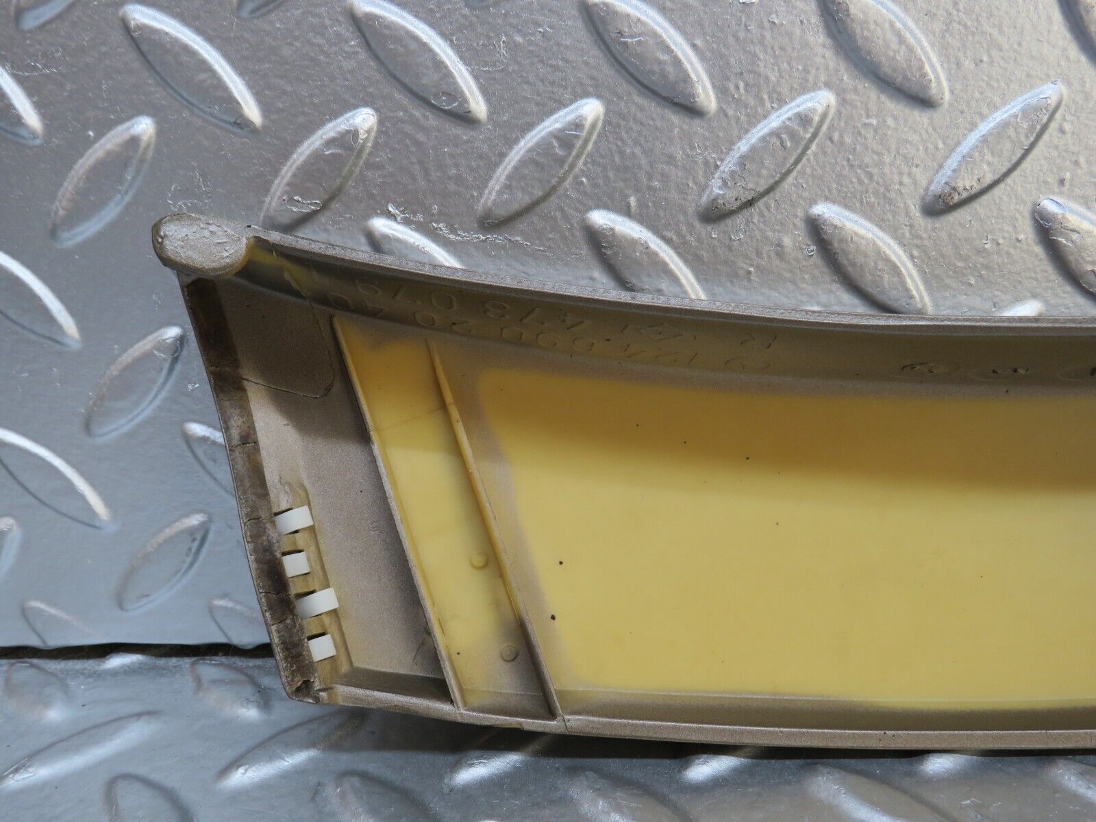 29440 Mercedes-Benz W124 230E Rear Right Fender Wing Lower Moulding Trim 1246902040