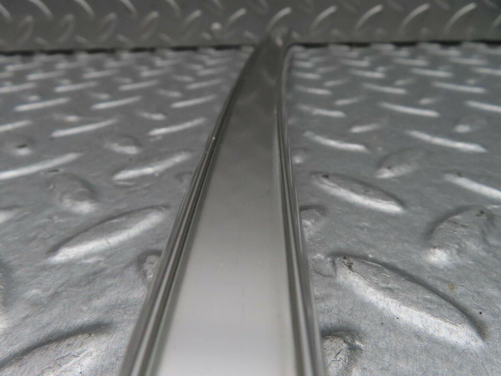 18121 Mercedes-Benz W123 200 Rear Left Chrome Window Channel