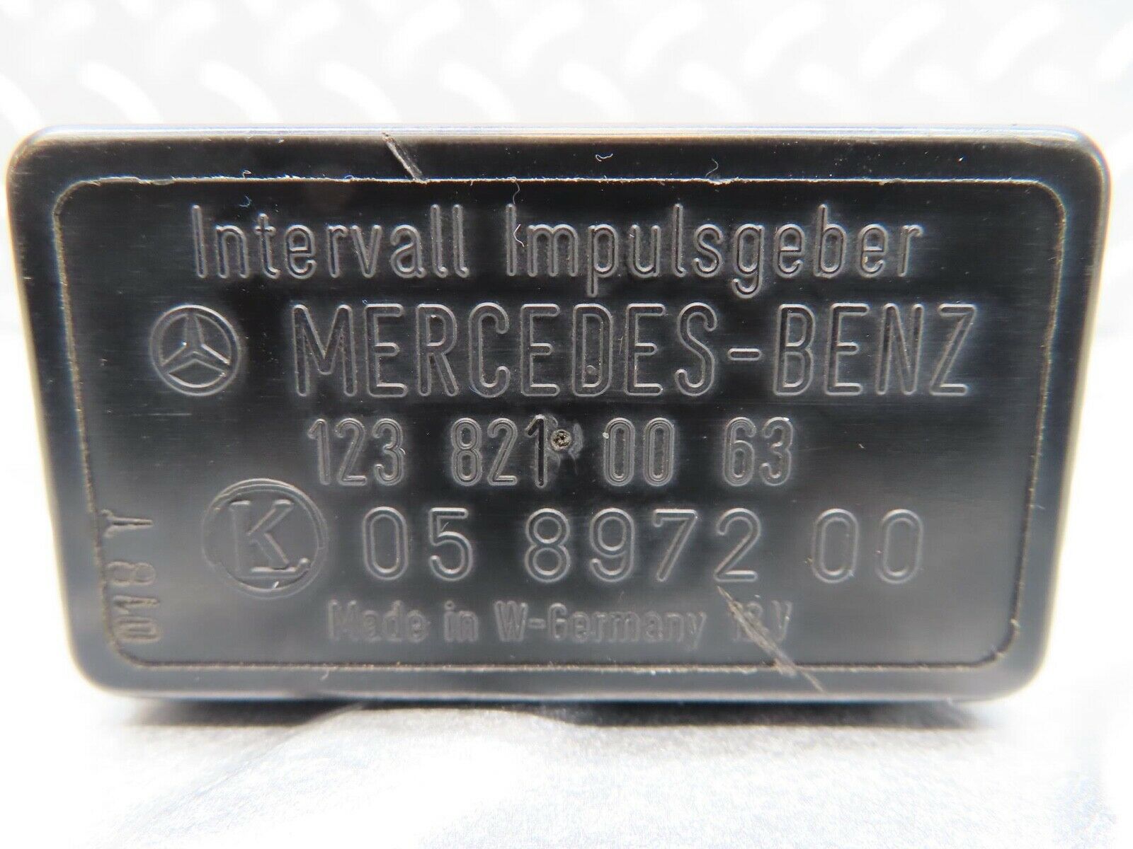 13963 Mercedes-Benz C107 280SLC Wiper Control Relay 1238210063