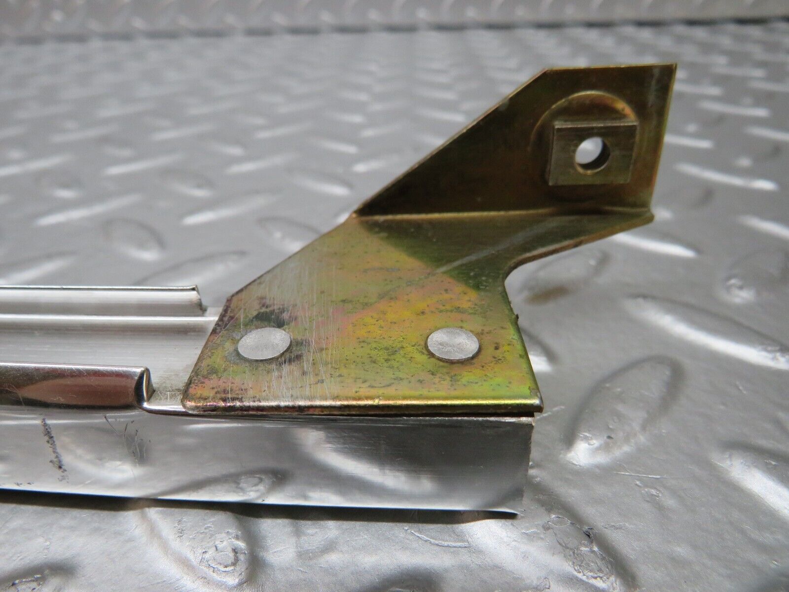 25591 Mercedes-Benz W123 200 Rear Left Chrome Window Channel