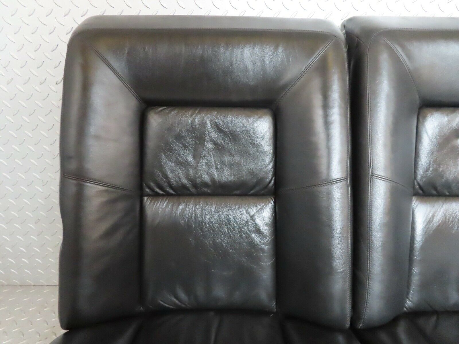 19412 Mercedes-Benz C140 CL420 Coupe Rear Seat Black Leather