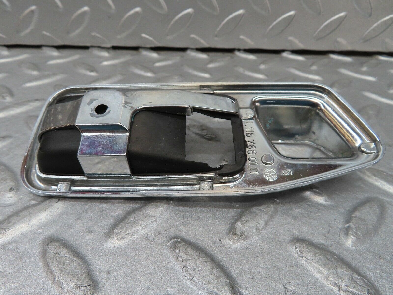 16980 Mercedes-Benz C123 280CE Coupe Chrome Frame For Door Opener 1167660111