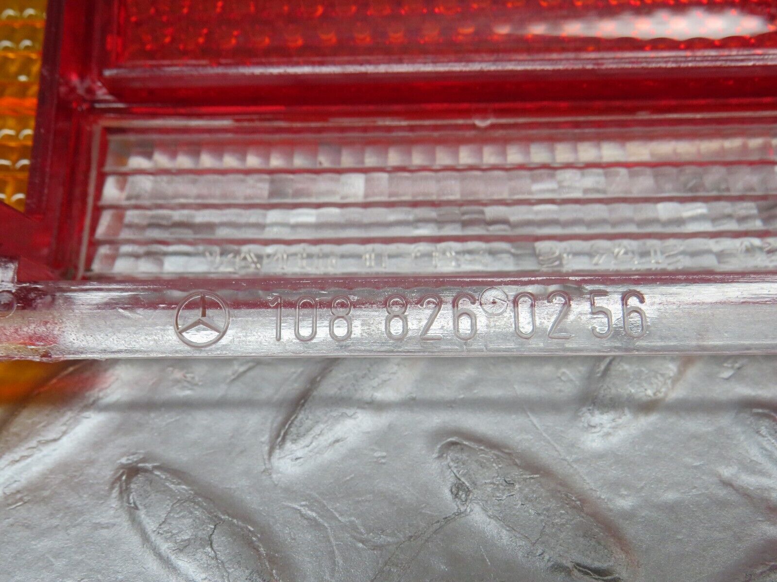 37444 Mercedes-Benz W109 300SEL Tail Light Lens Right Side 1088260256