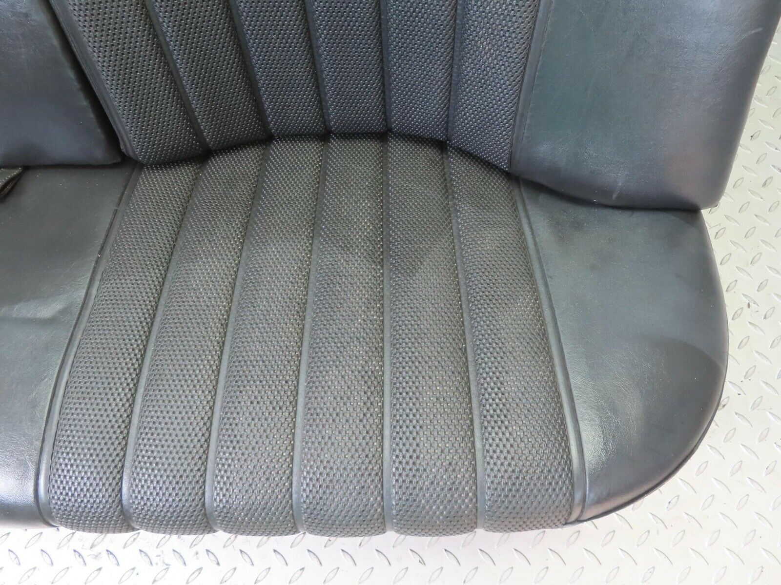 13297 Mercedes-Benz W111 220S Rear Seat Black