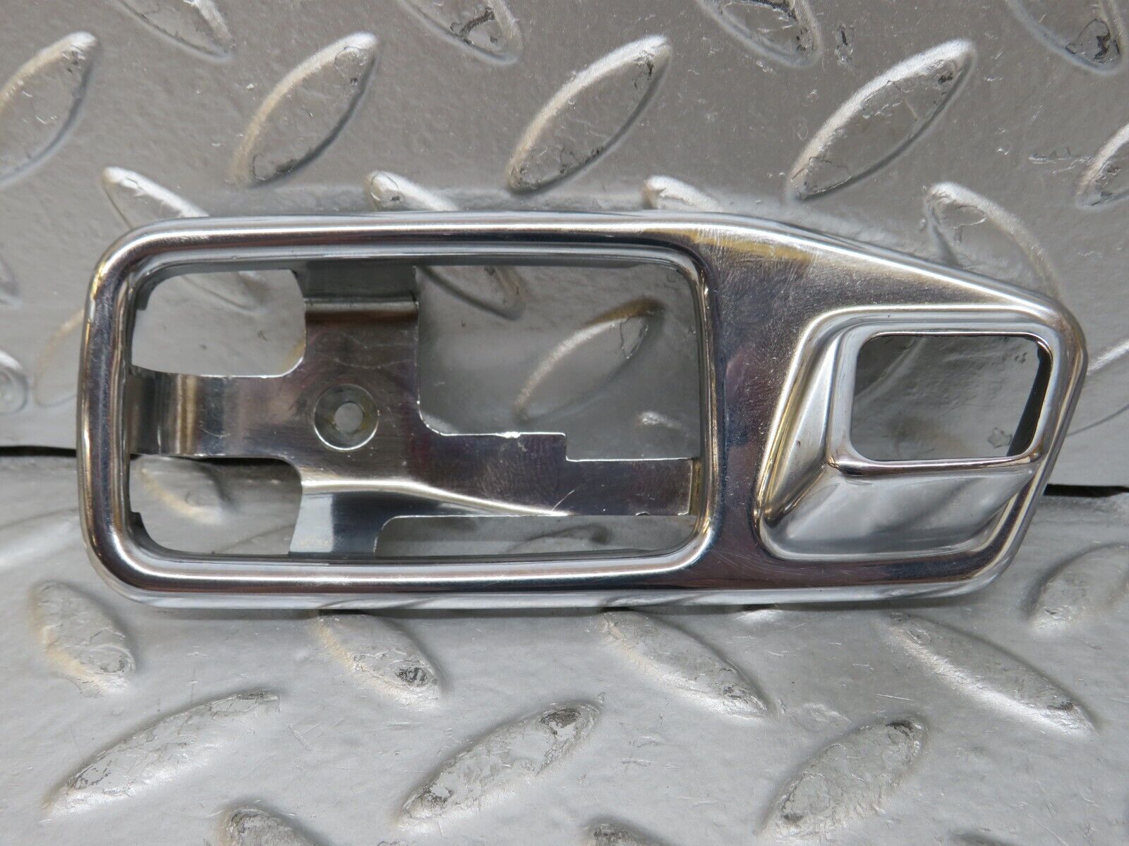 26794 Mercedes-Benz W123 240D Chrome Frame For Door Opener Left 1167660111