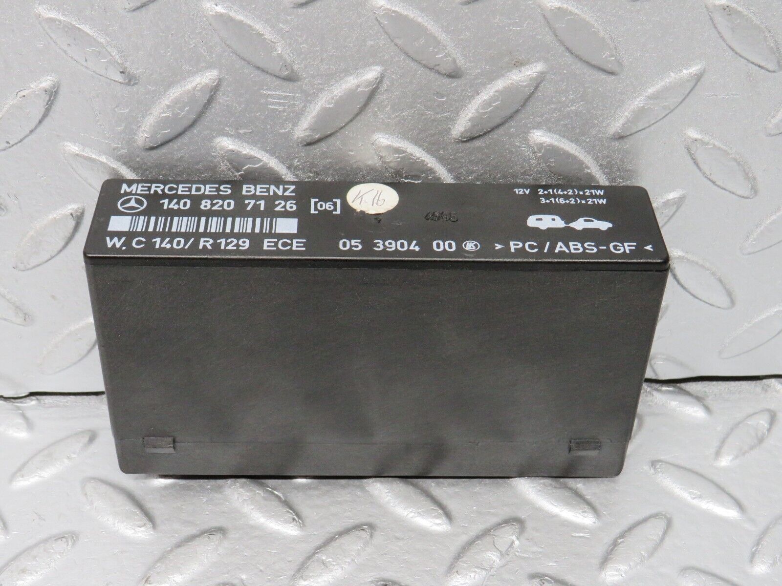 39481 Mercedes-Benz R129 320SL Coupe Hazard Warning Light Relay 1408207126