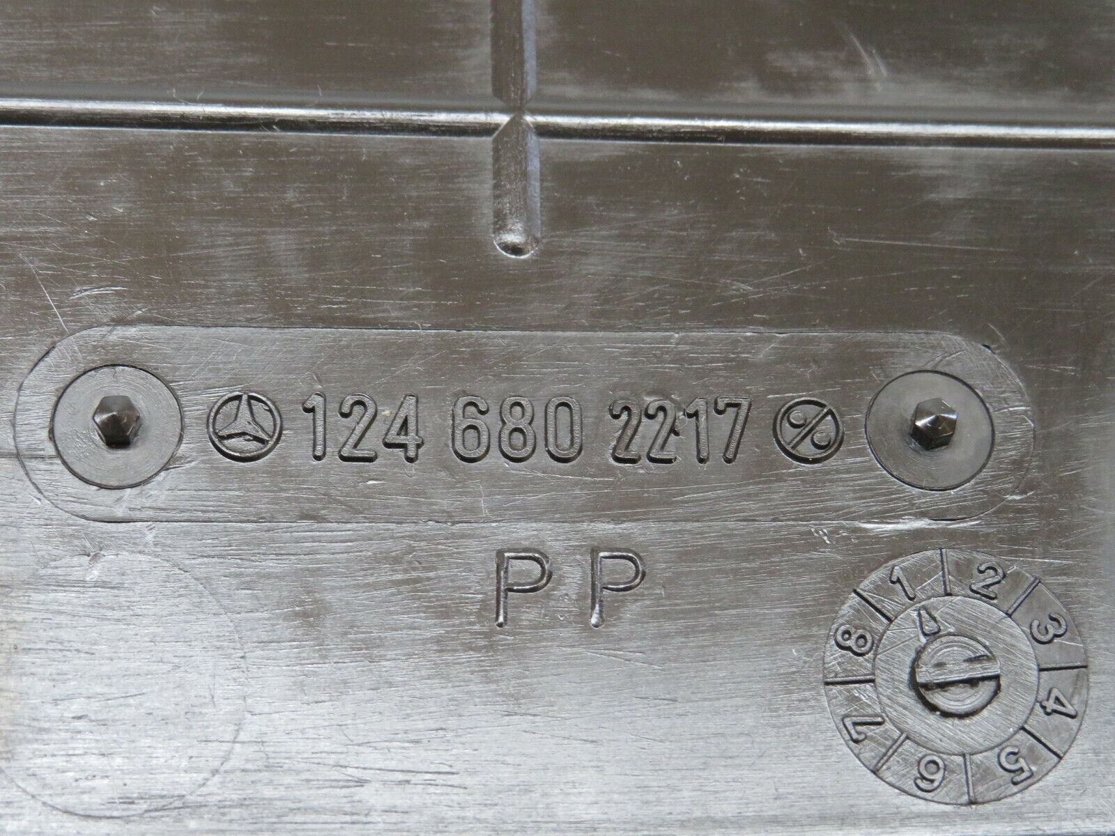 27765 Mercedes-Benz S124 300TE Wagon Front Right Under Dash Panel 1246802217