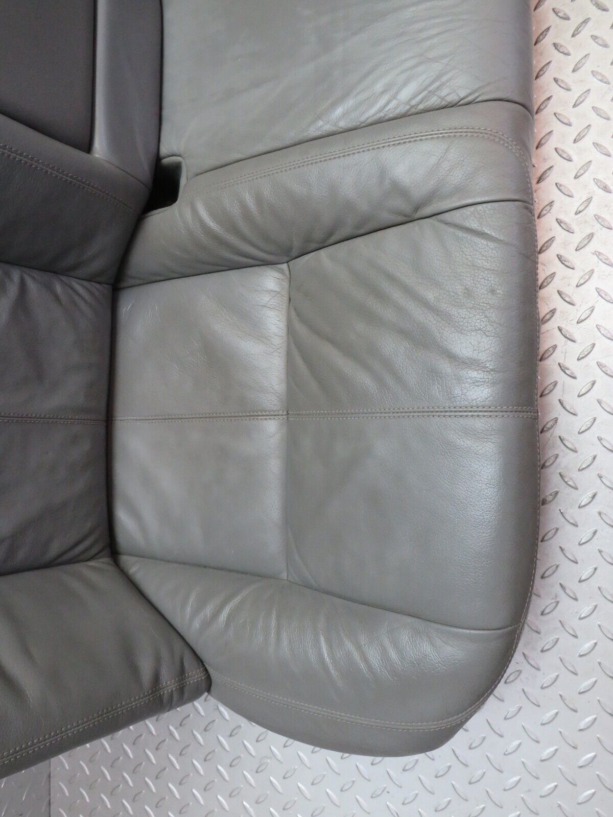 35282 Mercedes-Benz W221 Rear Seat Leather Grey 2219200050 2219200016