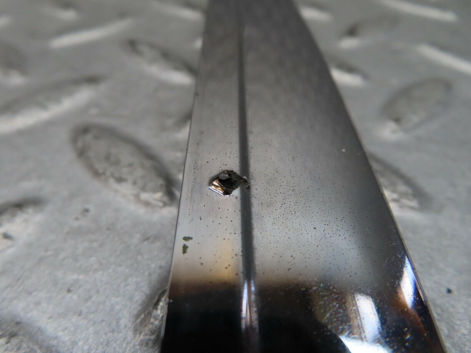 12332 Mercedes-Benz W108 Trunk Lid Chrome Handle