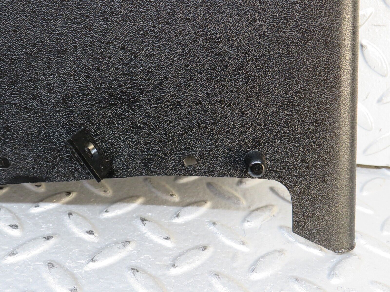 28246 Mercedes-Benz S123 240D Wagon Kick Panel Trim Left Black 1236880906