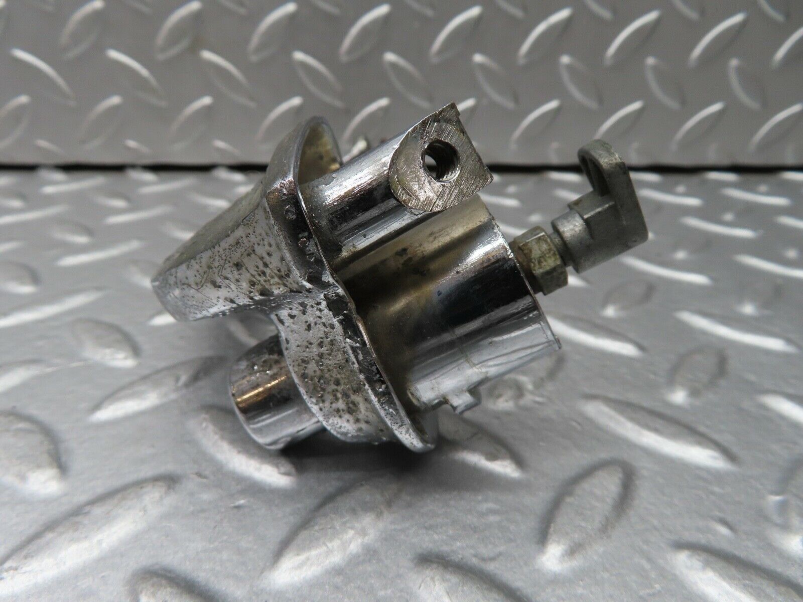 18601 Mercedes-Benz W120 W121 Ponton Exterior Chrome Door Handle Rear Left