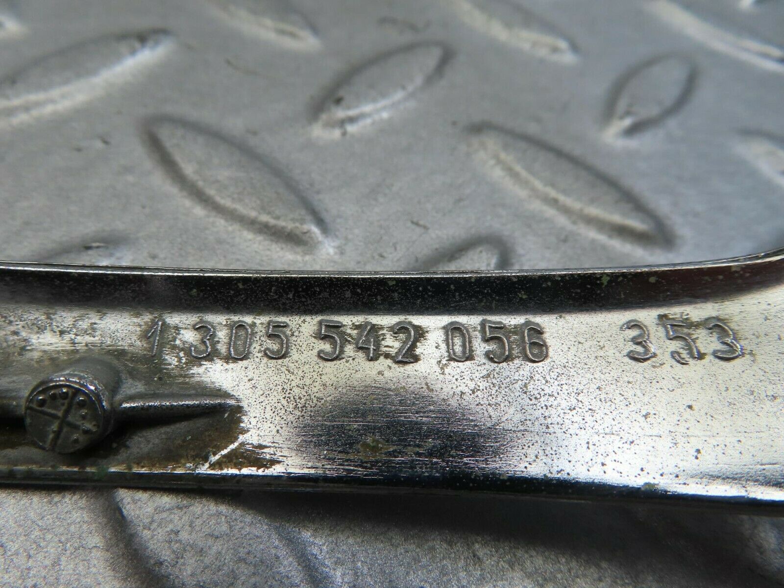 8139 Mercedes-Benz W114 Headlight Chrome Frame 1305542056