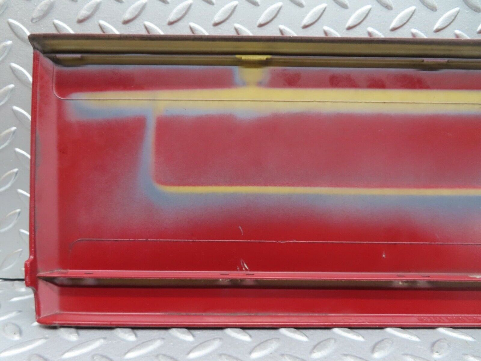 14629 Mercedes-Benz W201 190E Rear Right Door Moulding Trim Red 2016905840