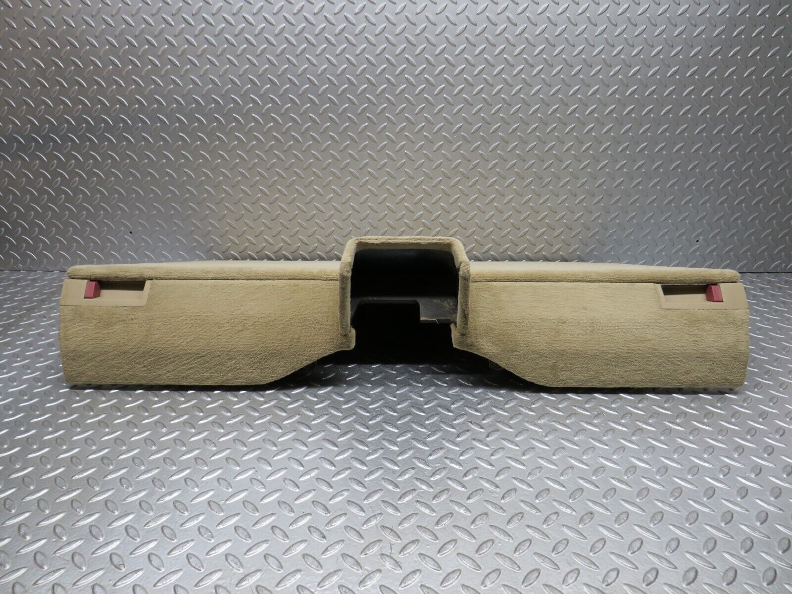 38278 Mercedes-Benz R129 280SL Coupe Rear Storage Carpet Panel Beige 1296840179 1296840279