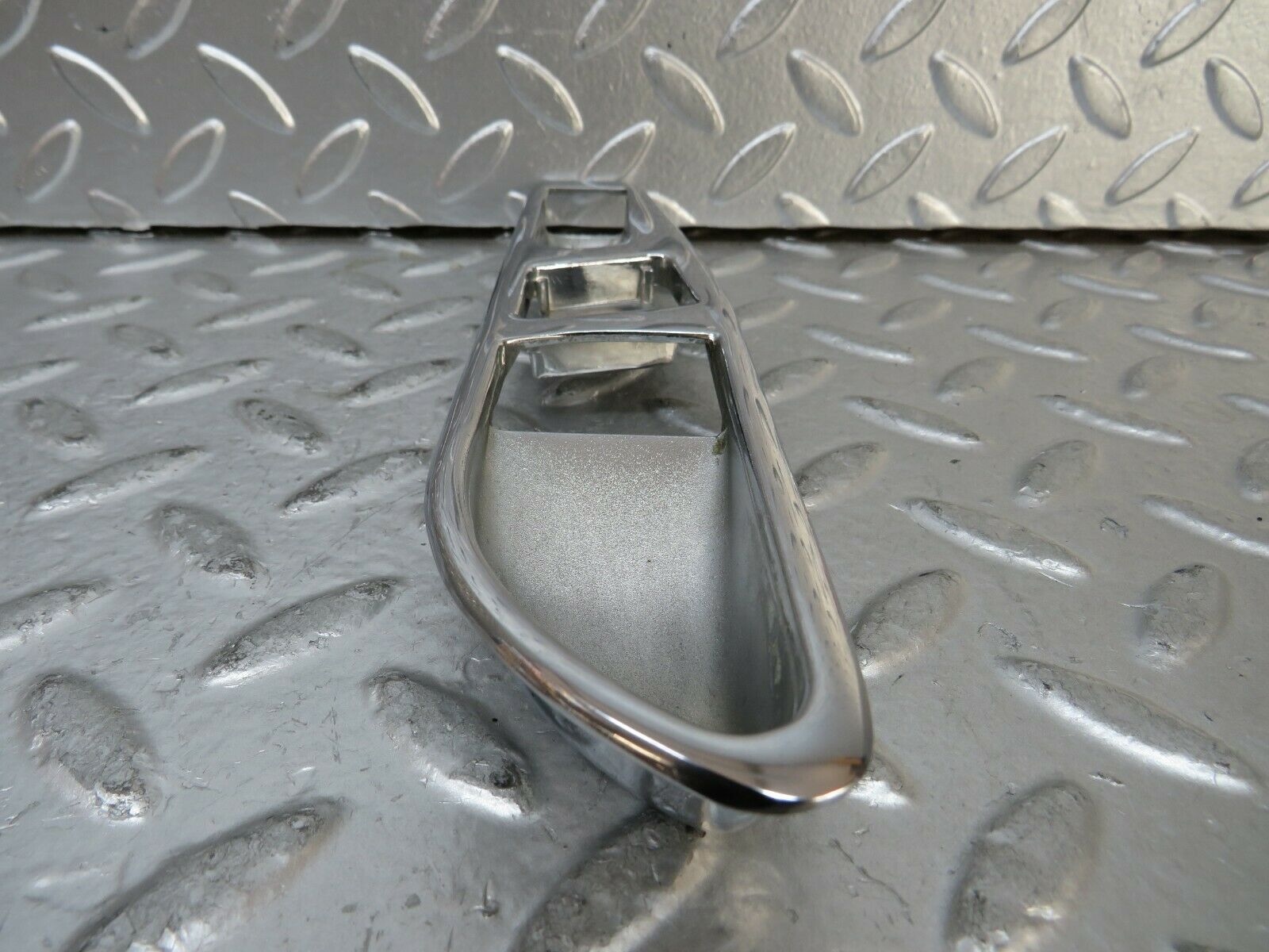 23733 Mercedes-Benz C107 450SL Interior Door Handle Chrome Surround Right Side