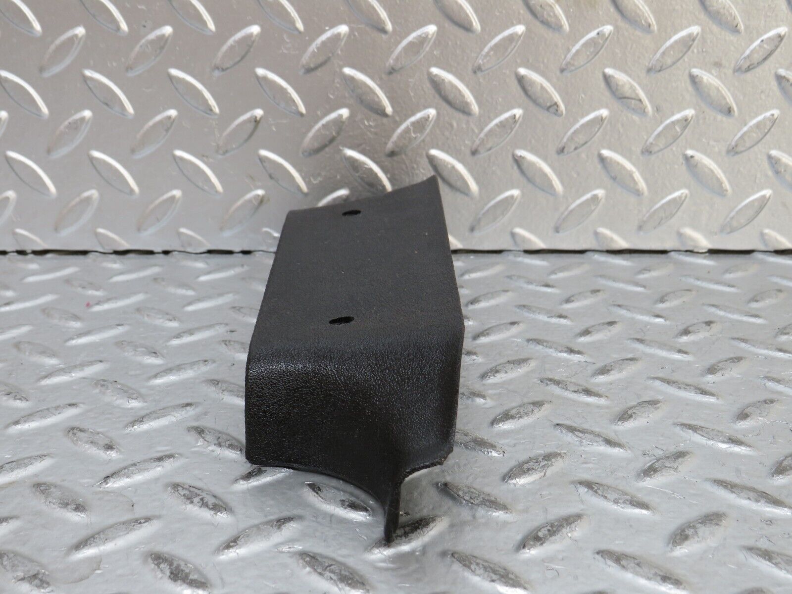 28268 Mercedes-Benz S123 240D Wagon B Pillar Bottom Cover Left Black 123692212