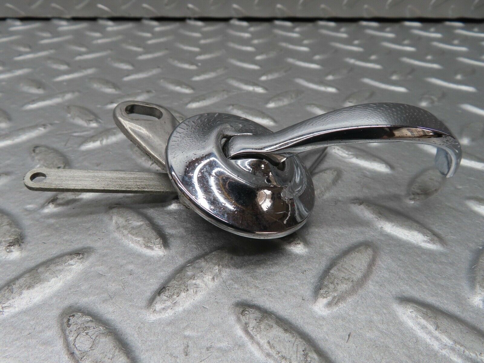 18838 Mercedes-Benz W121 190b Ponton Rear Left Interior Chrome Door Handle