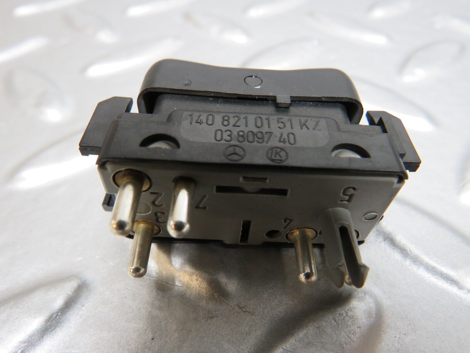 24670 Mercedes-Benz W140 S320 Electric Window Switch Left Side 1408210151