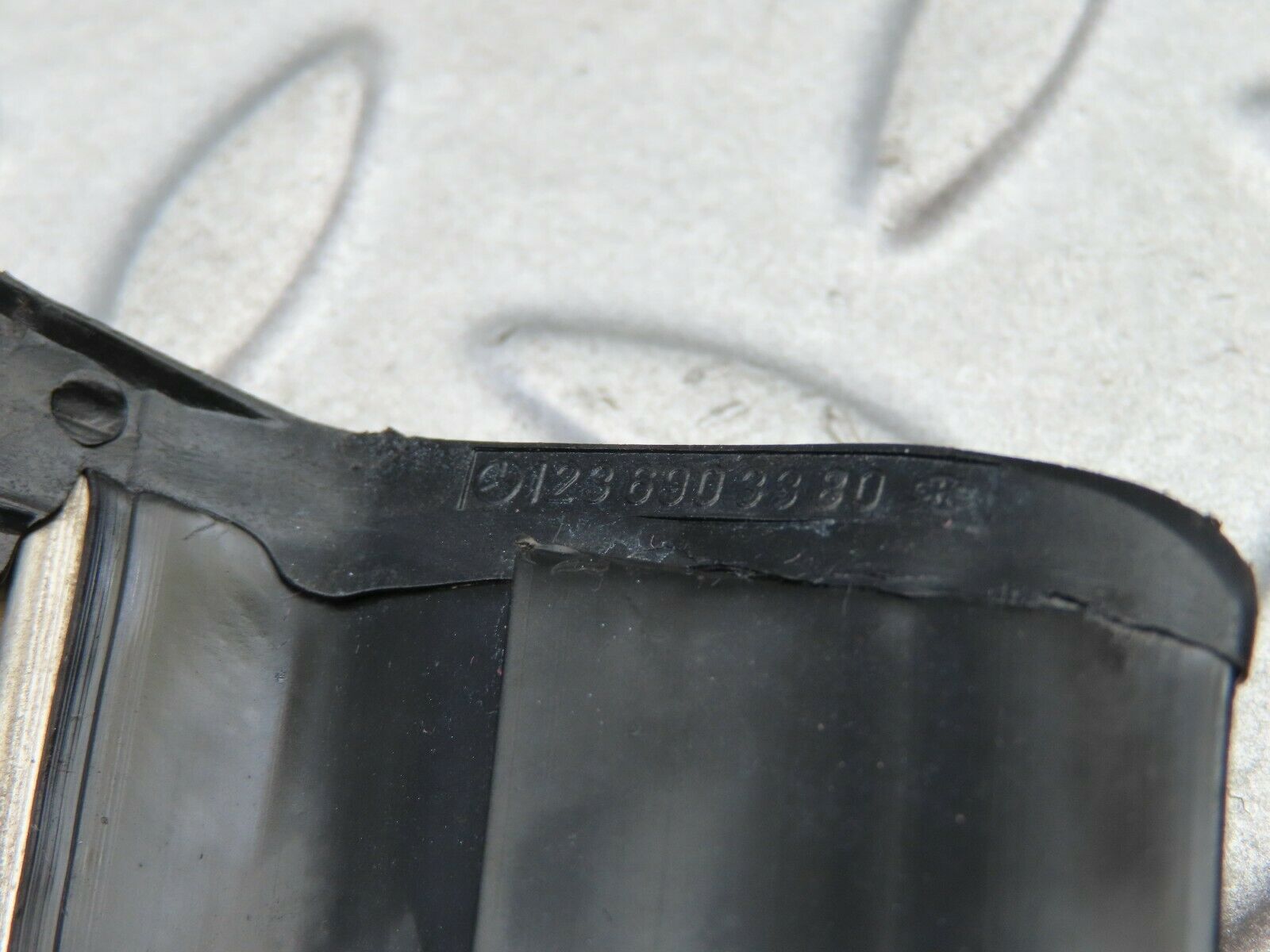 5887 Mercedes-Benz W123 200 Front Left Door Lower Trim 1236903380