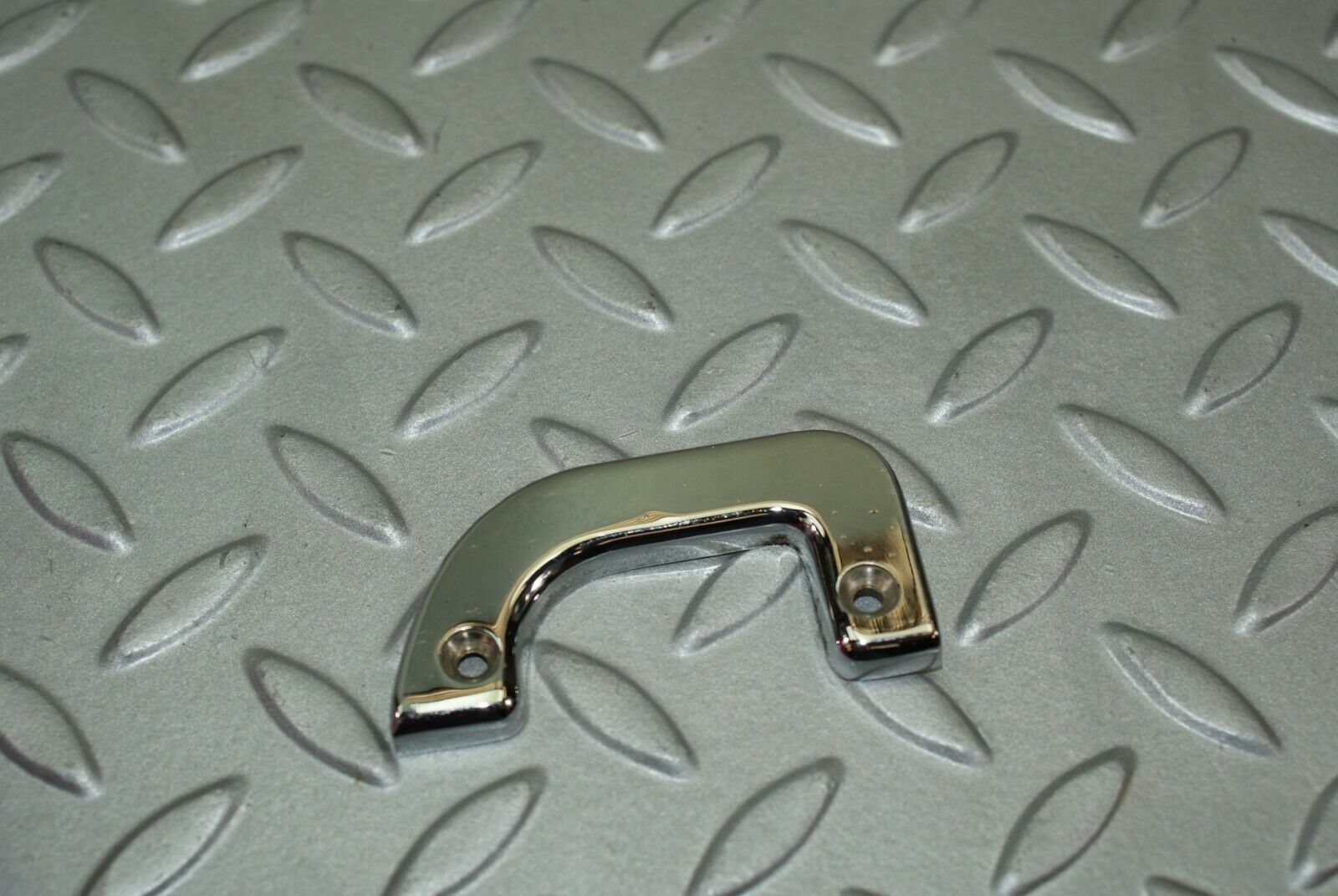 3187 Mercedes-Benz W115 220D Left Interior Chrome Door Latch Trim