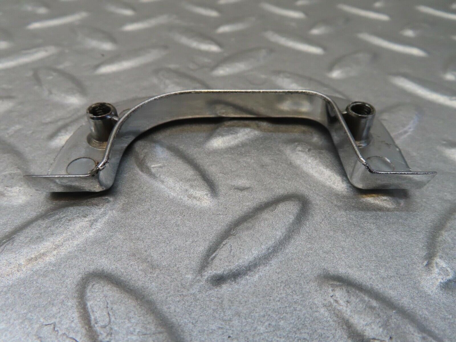 16037 Mercedes-Benz W123 280E Right Interior Chrome Door Latch Trim 1237230224