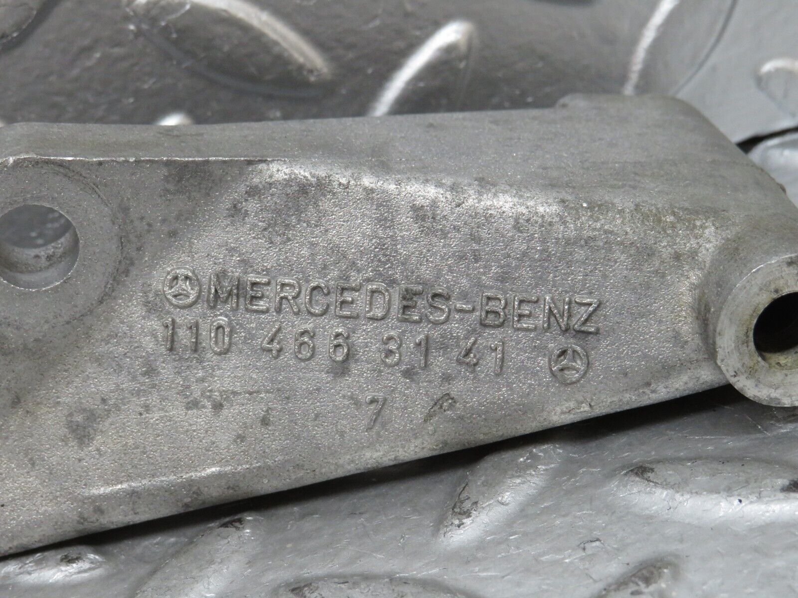 27395 Mercedes-Benz W123 280E Power Steering Pump Bracket 1104663141