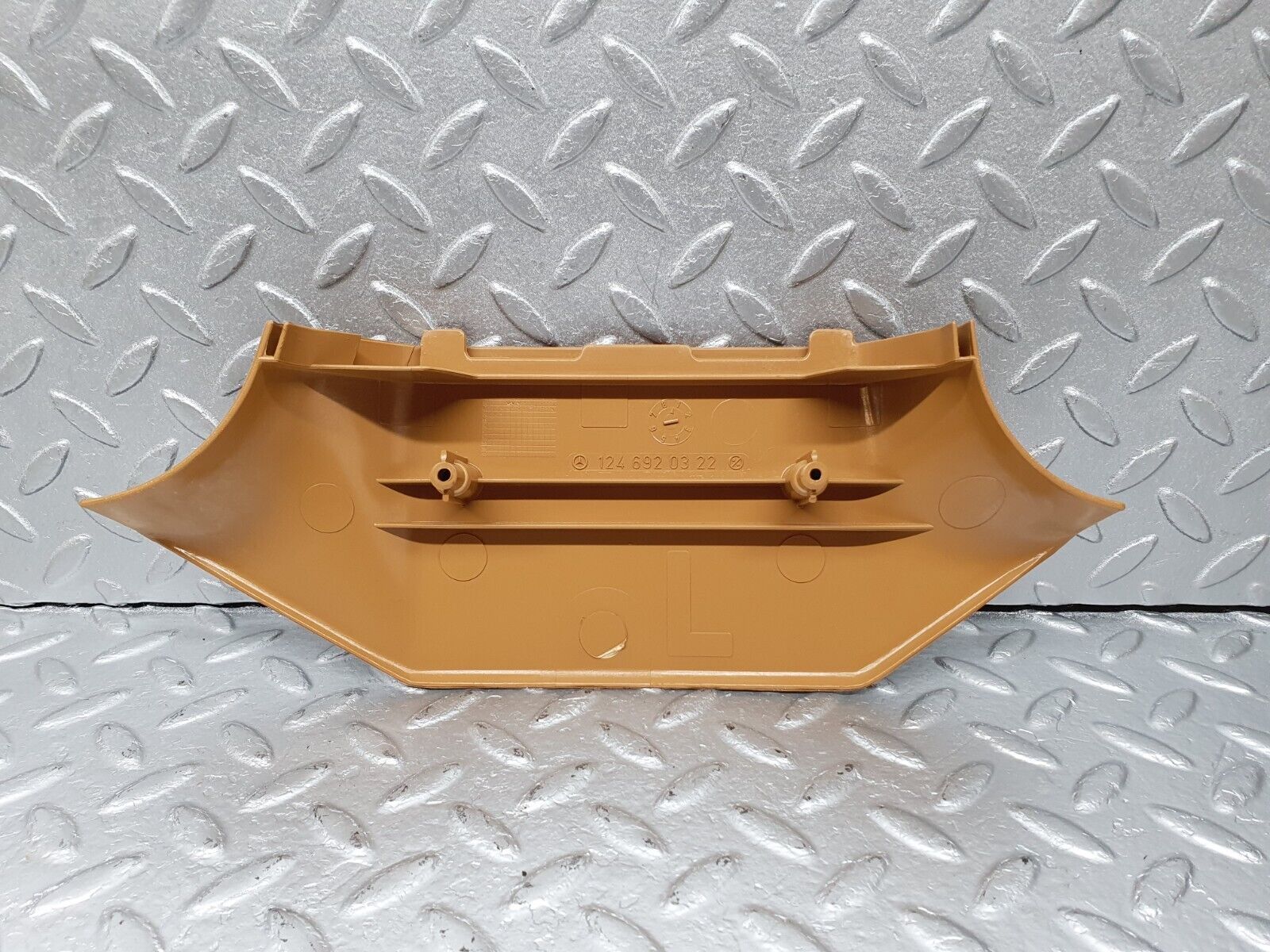 41388 Mercedes-Benz W124 200E B Pillar Bottom Cover Left Palomino 1246920322