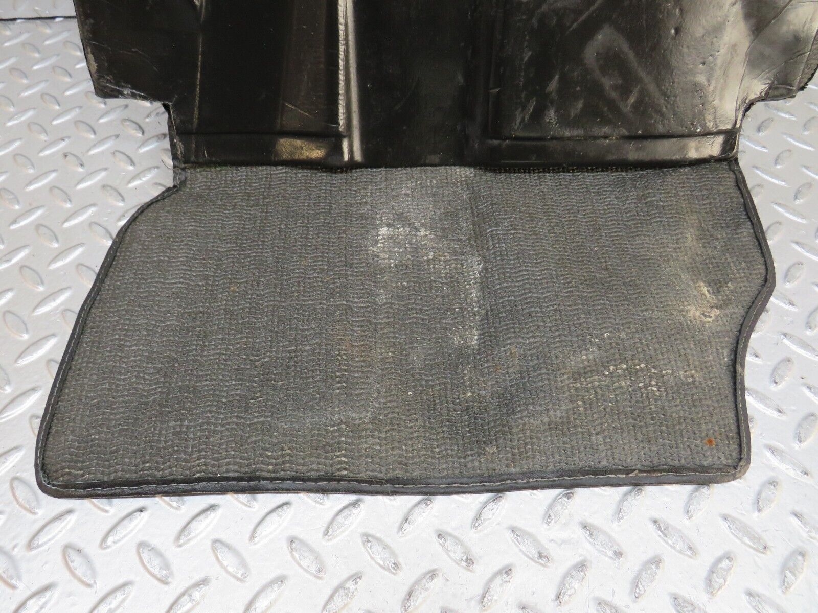 28218 Mercedes-Benz S123 240D Wagon Rear Left Floor Carpet Black 1236800197