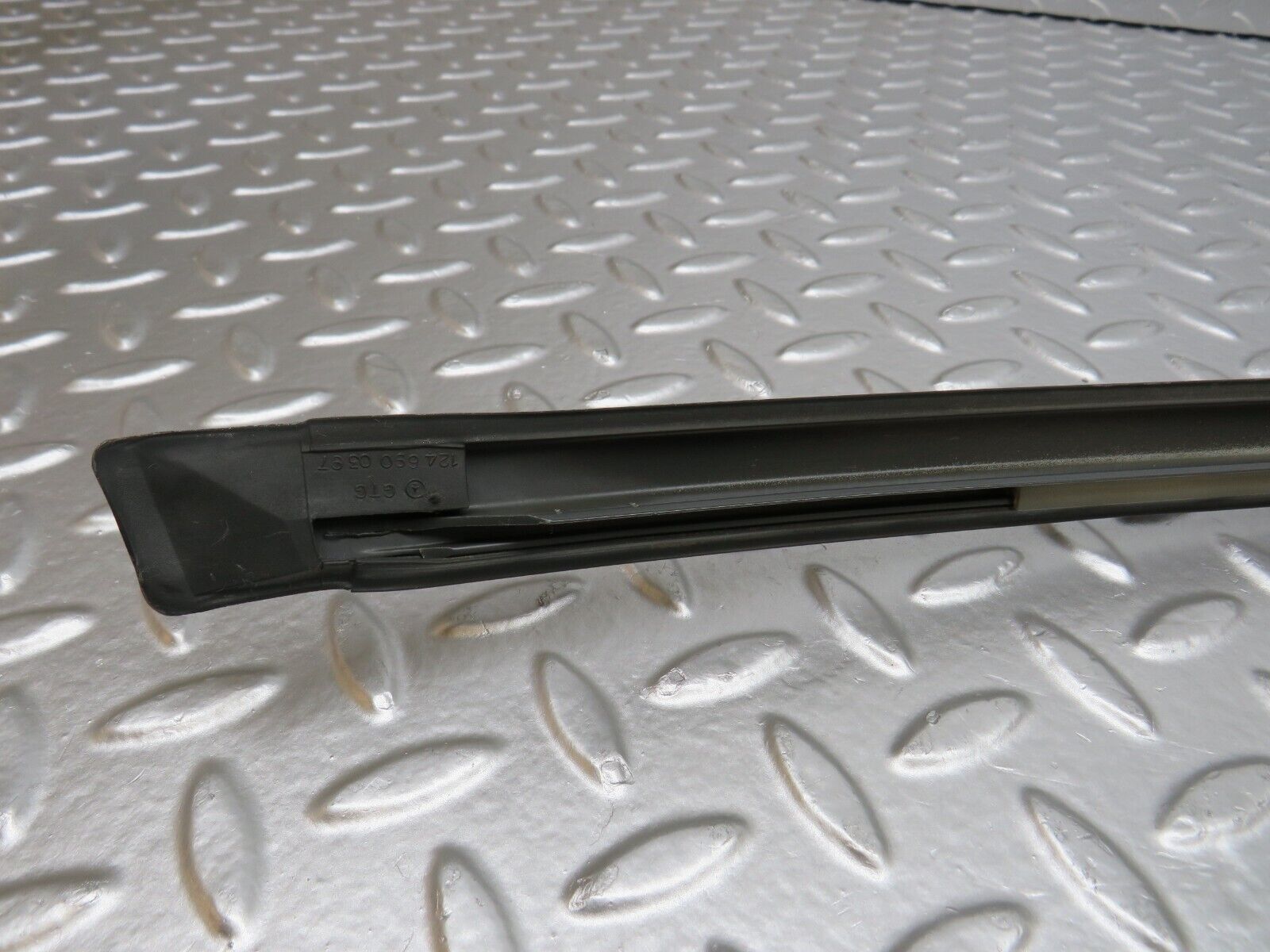 34237 Mercedes-Benz W124 260E Roof Chrome Trim Left Side 1246900397