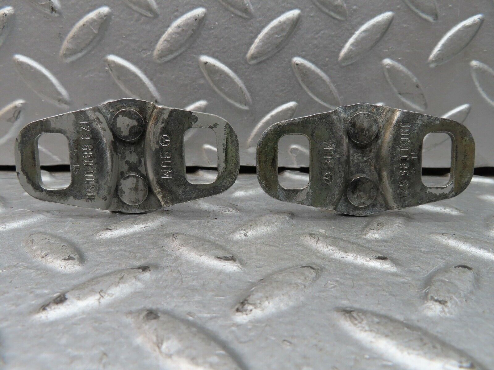 19459 Mercedes-Benz C140 CL420 Coupe Bonnet Lock Latch Pair 1298800060