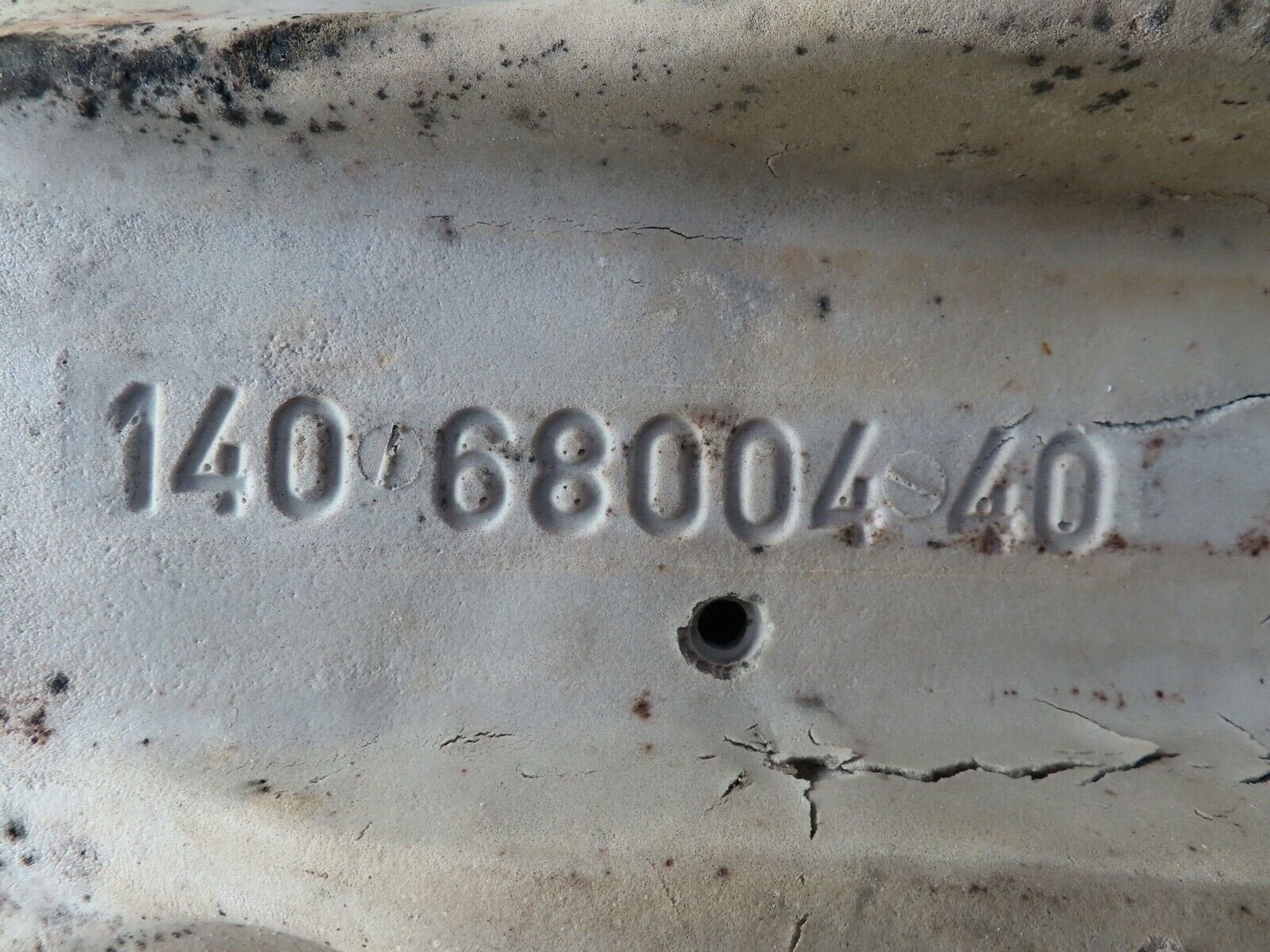 19417 Mercedes-Benz C140 CL420 Coupe Front Right Floor Carpet Grey 1406800440