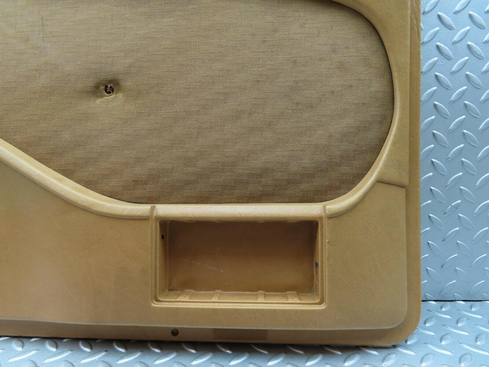 6054 Mercedes-Benz W126 380SE Rear Left Door Card Palomino 1267370170