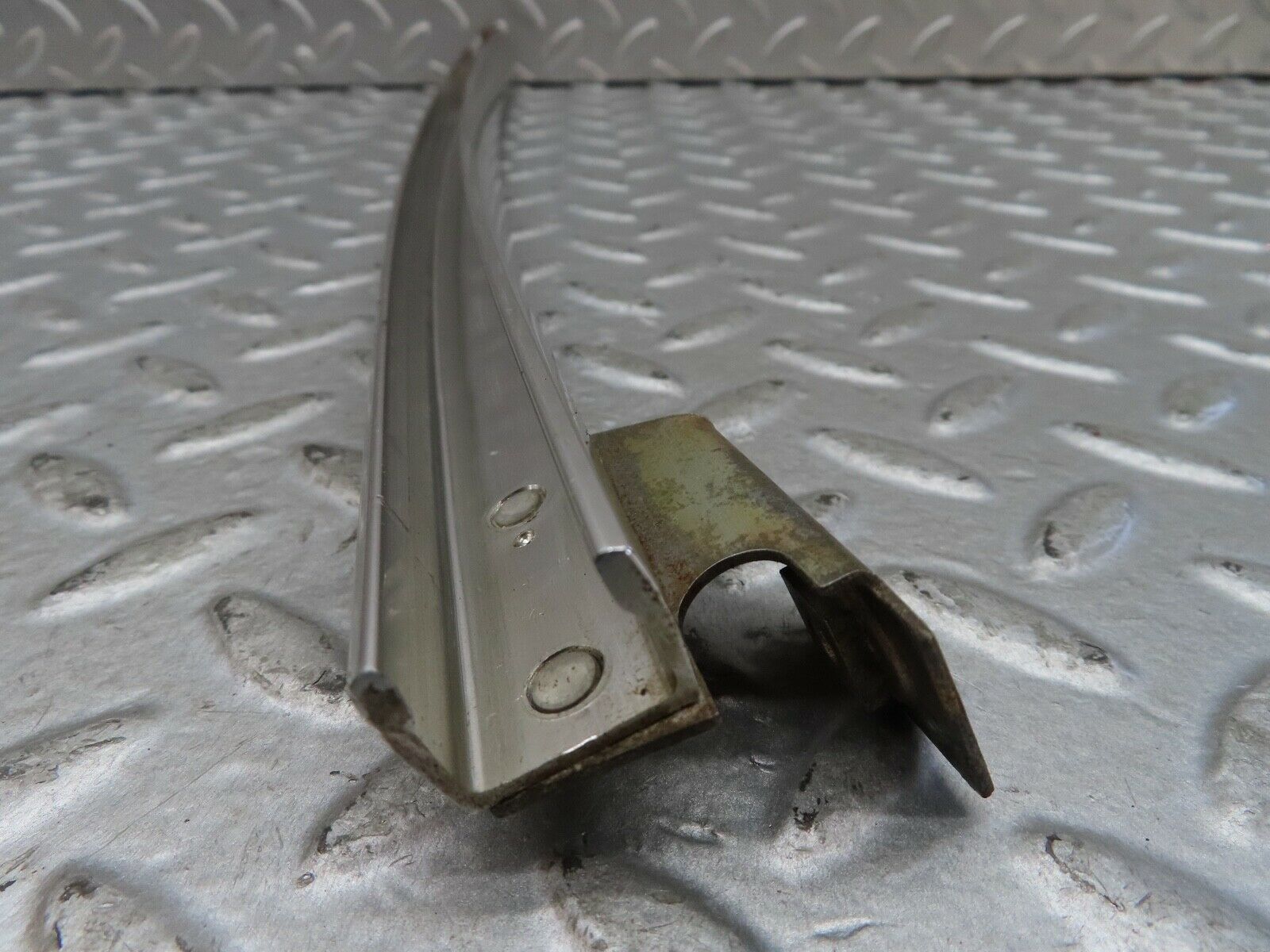 18800 Mercedes-Benz W116 Rear Right Door Chrome Window Channel 1167300419