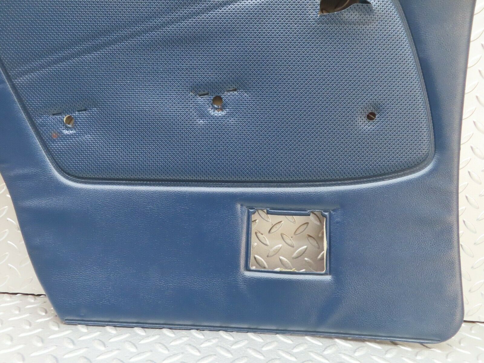 18023 Mercedes-Benz W123 200 Rear Left Door Card Blue