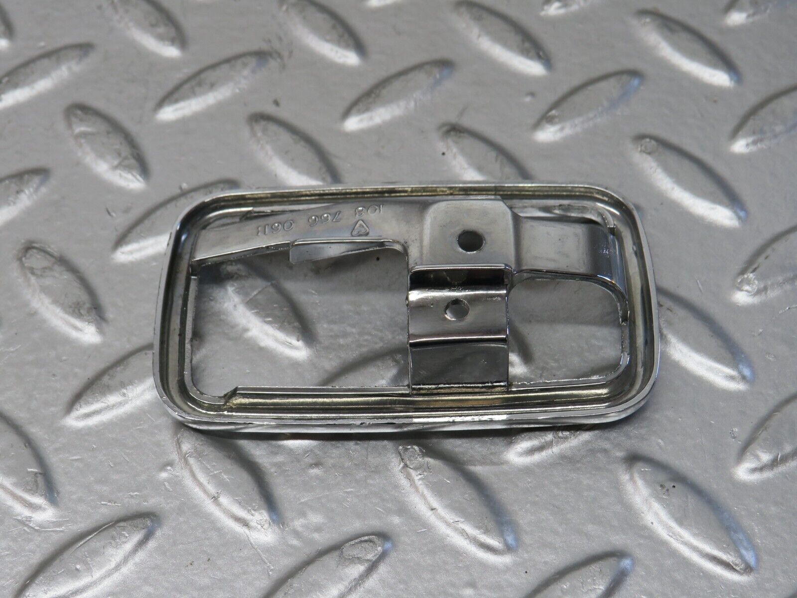 29687 Mercedes-Benz W123 230E Chrome Frame For Door Opener Right 1087660611