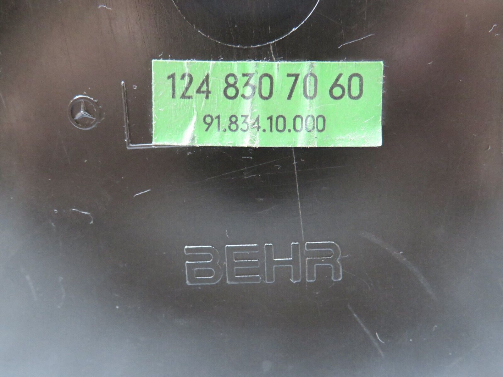 26628 Mercedes-Benz C124 220CE Coupe Heater Box Blower Housing Behr 1248307060