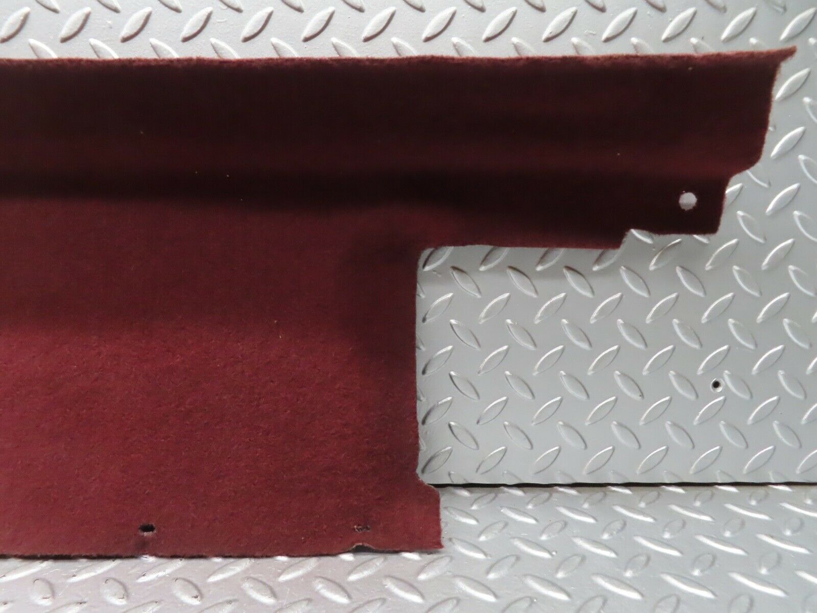 21499 Mercedes-Benz W126 300SE Boot Rear Carpet Cover Burgundy Red 1266940090